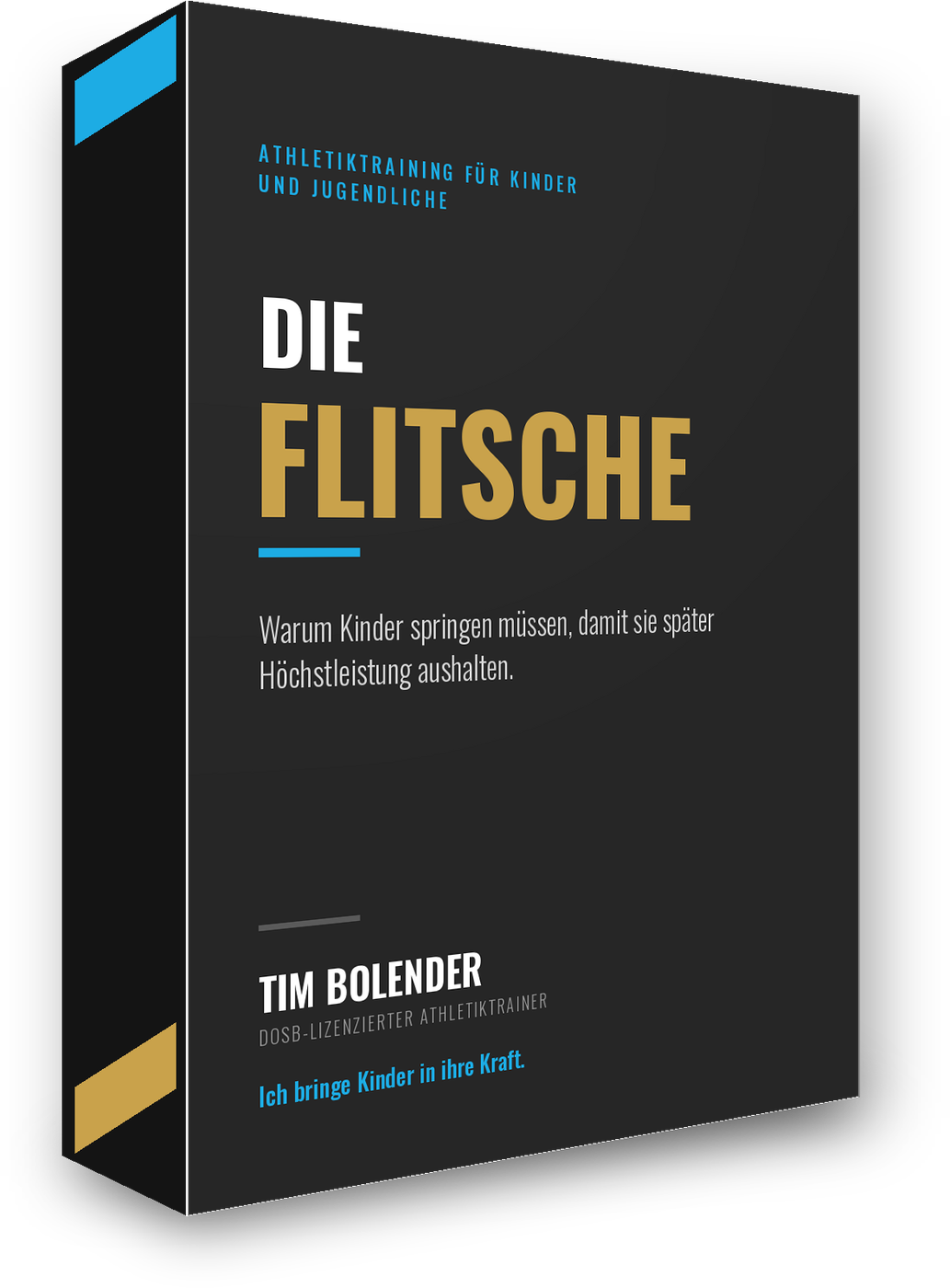 Das E-Book „Die Flitsche“ als aufgestelltes Buch